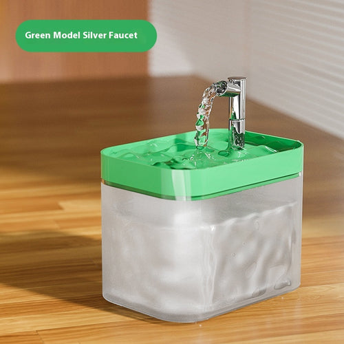 Cat Water Fountain Automatic Circulation Flow Water Fountain Kitten Drinking Water Apparatus